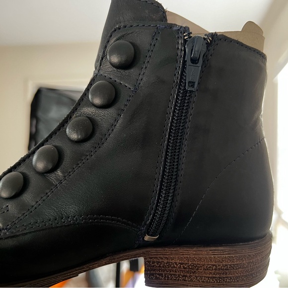 NIB Miz Mooz Louise Slouch-style Ankle Boots in Ocean Blue sz 6 - Picture 12 of 15